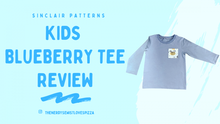 Sinclair Patterns – Kids Blueberry Tee Review